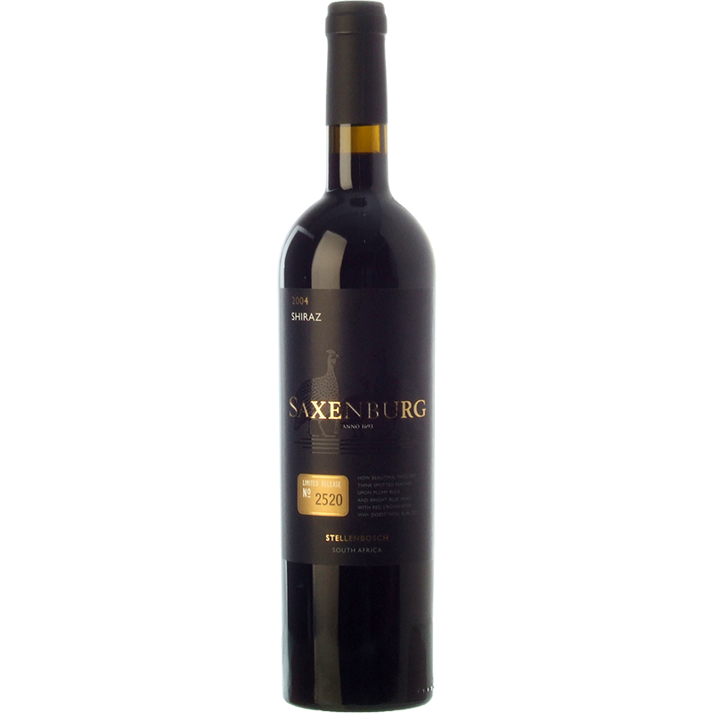 Saxenburg Shiraz Edición Limitada 2012